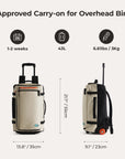 Blast 43L Rucksack mit Rollen