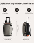 Blast 43L Rucksack mit Rollen