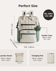 Paz 25L Diaper Backpack