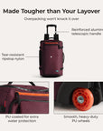 Blast 43L Rucksack mit Rollen