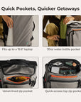 Blast 43L Roller Backpack