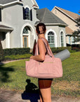 Weekender Reisetasche Große Handgepäcktasche mit Schuhbeutel