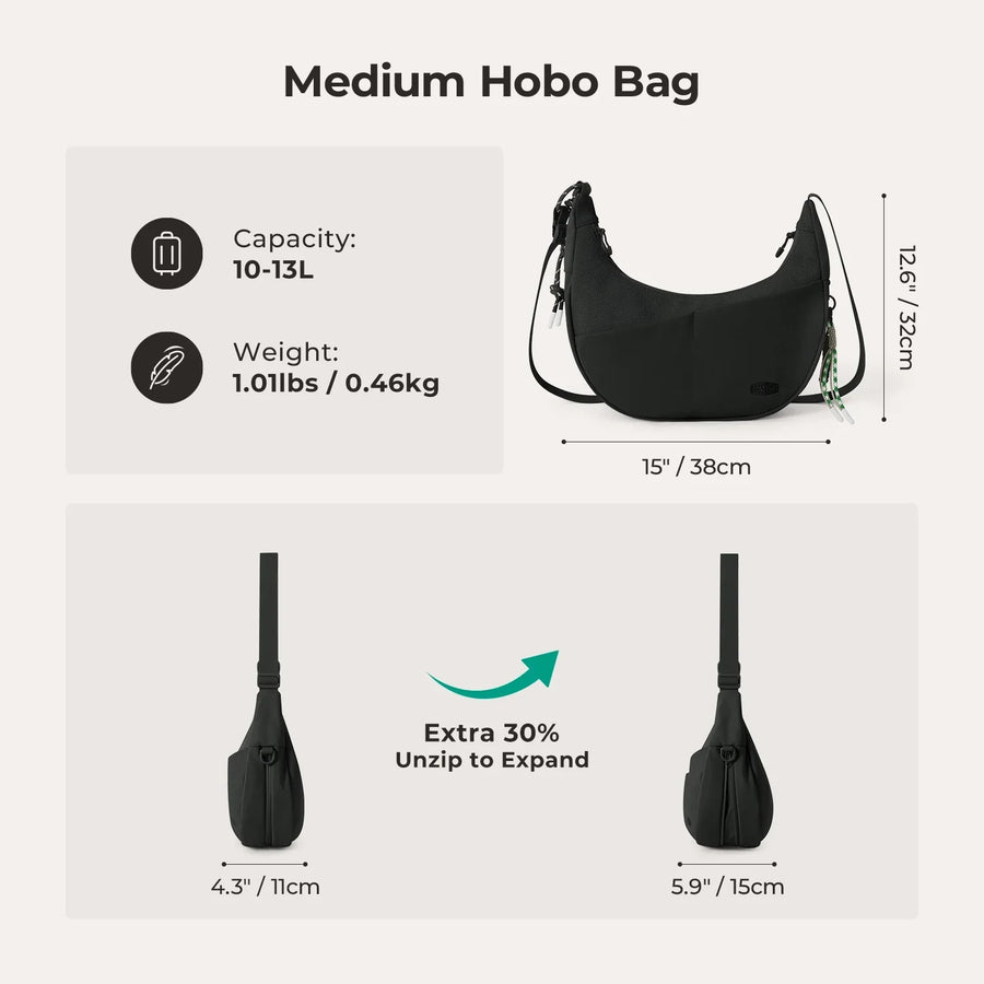 REIKI Hobo Schultertasche