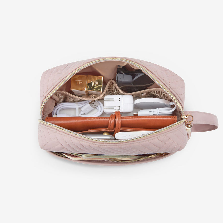 Elegante geräumige Make-up-Tasche 