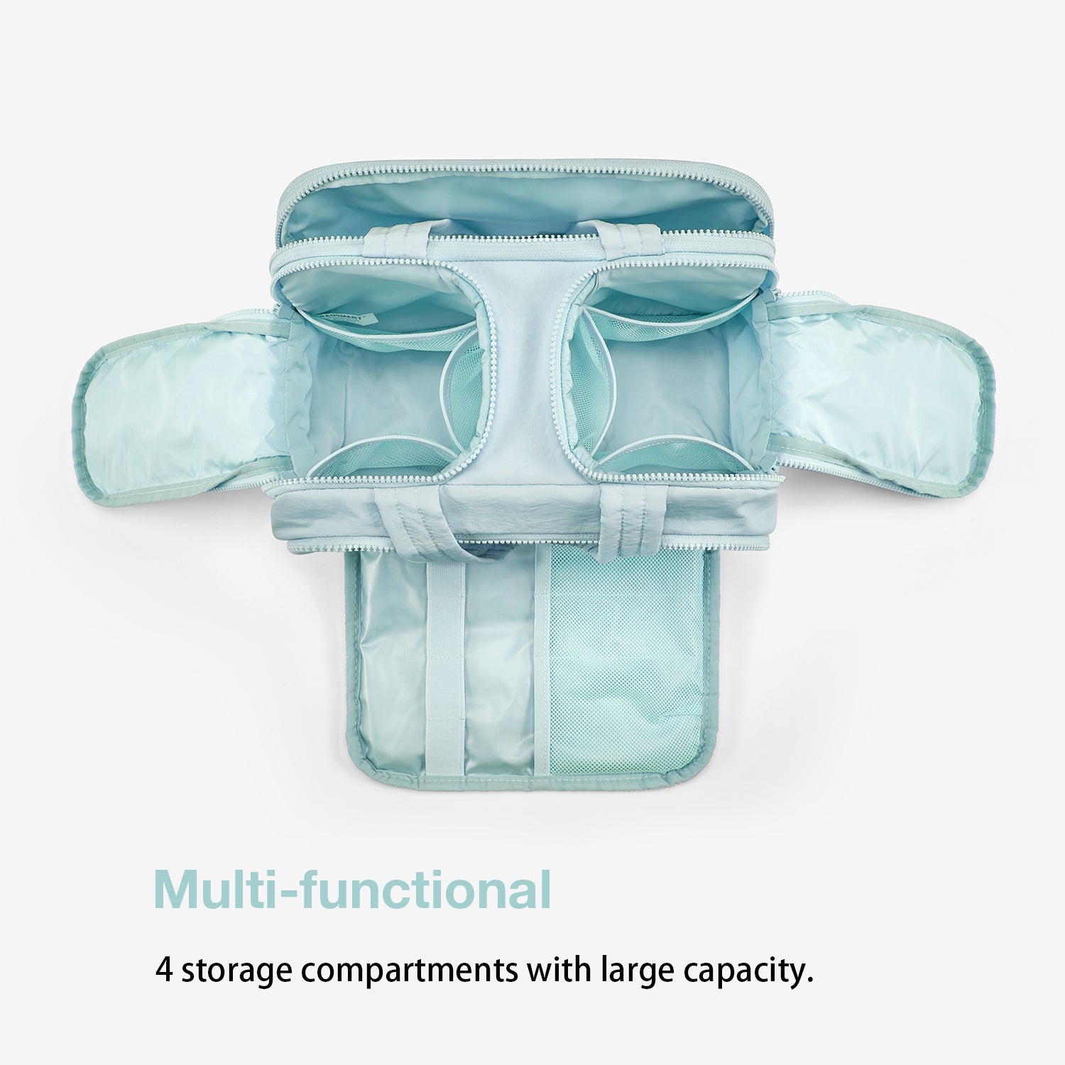 Zora Spacesaver 4-in-1 Puffy Multifunktions-Kulturtasche 