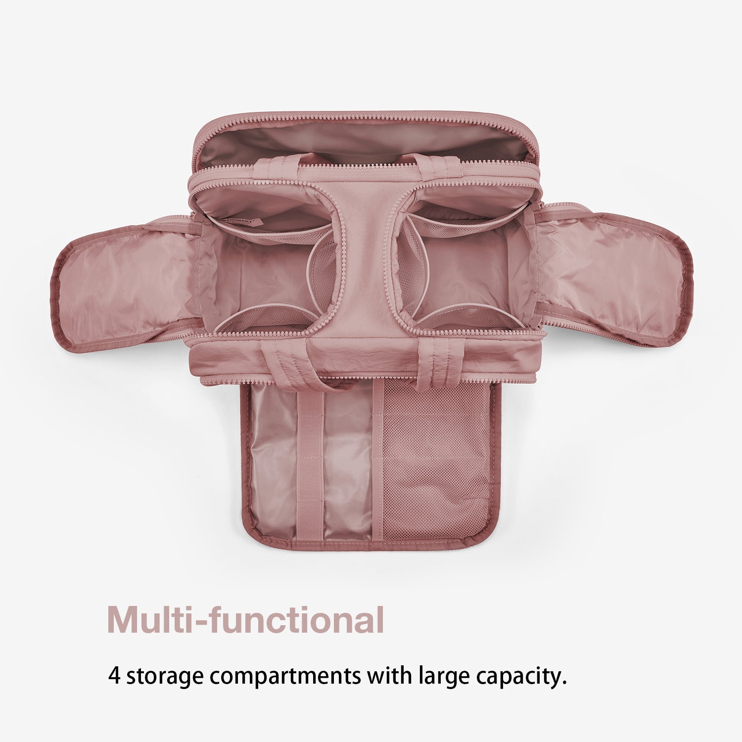 Zora Spacesaver 4-in-1 Puffy Multifunktions-Kulturtasche 