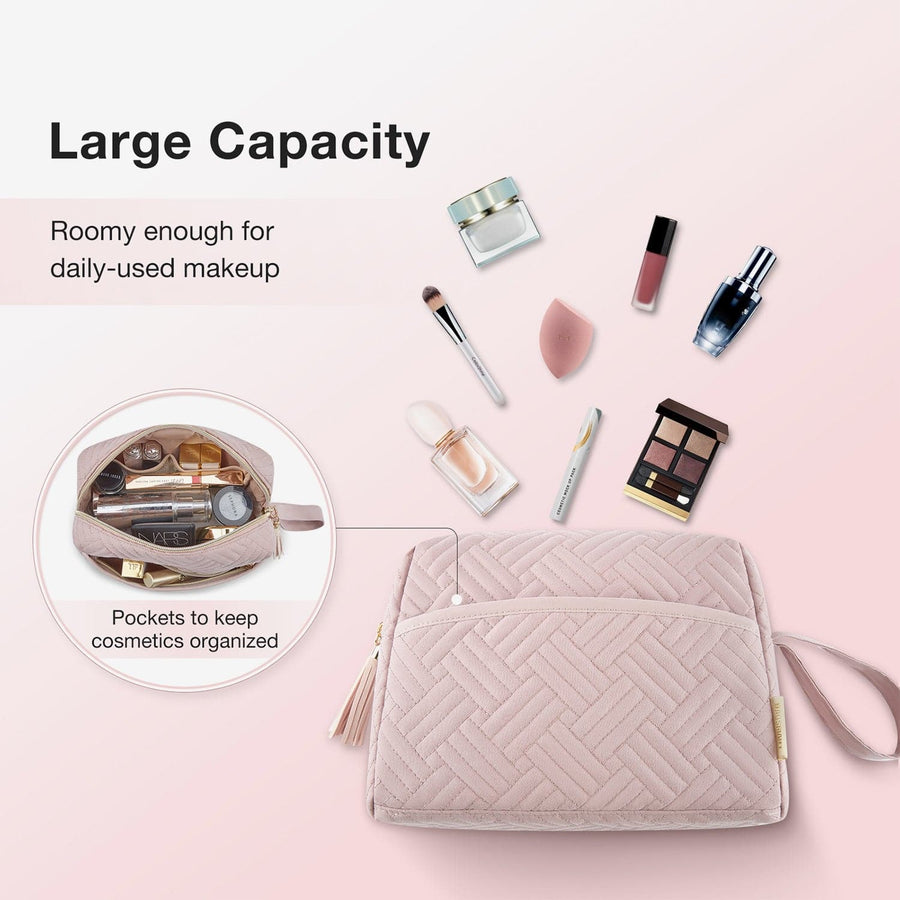 Elegante geräumige Make-up-Tasche 