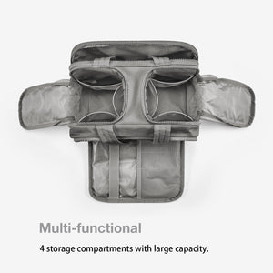 Zora Spacesaver 4-in-1 Puffy Multifunktions-Kulturtasche 