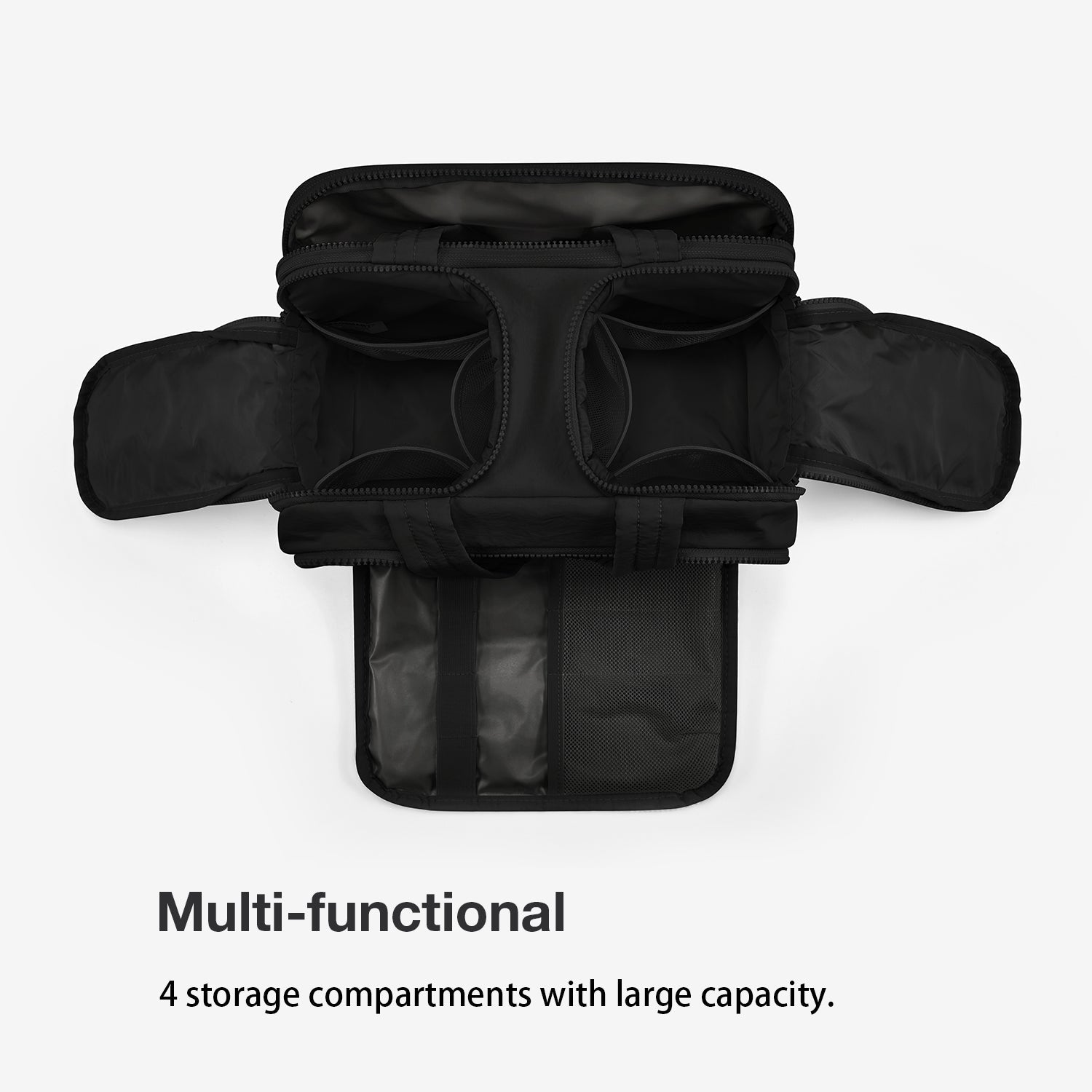 Zora Spacesaver 4-in-1 Puffy Multifunktions-Kulturtasche 