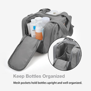 Zora Spacesaver 4-in-1 Puffy Multifunktions-Kulturtasche 