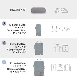 Bagsmart Kompressions-Packwürfel 6CPS