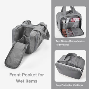 Zora Spacesaver 4-in-1 Puffy Multifunktions-Kulturtasche 