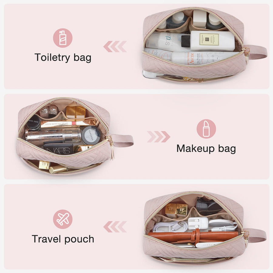 Elegante geräumige Make-up-Tasche 