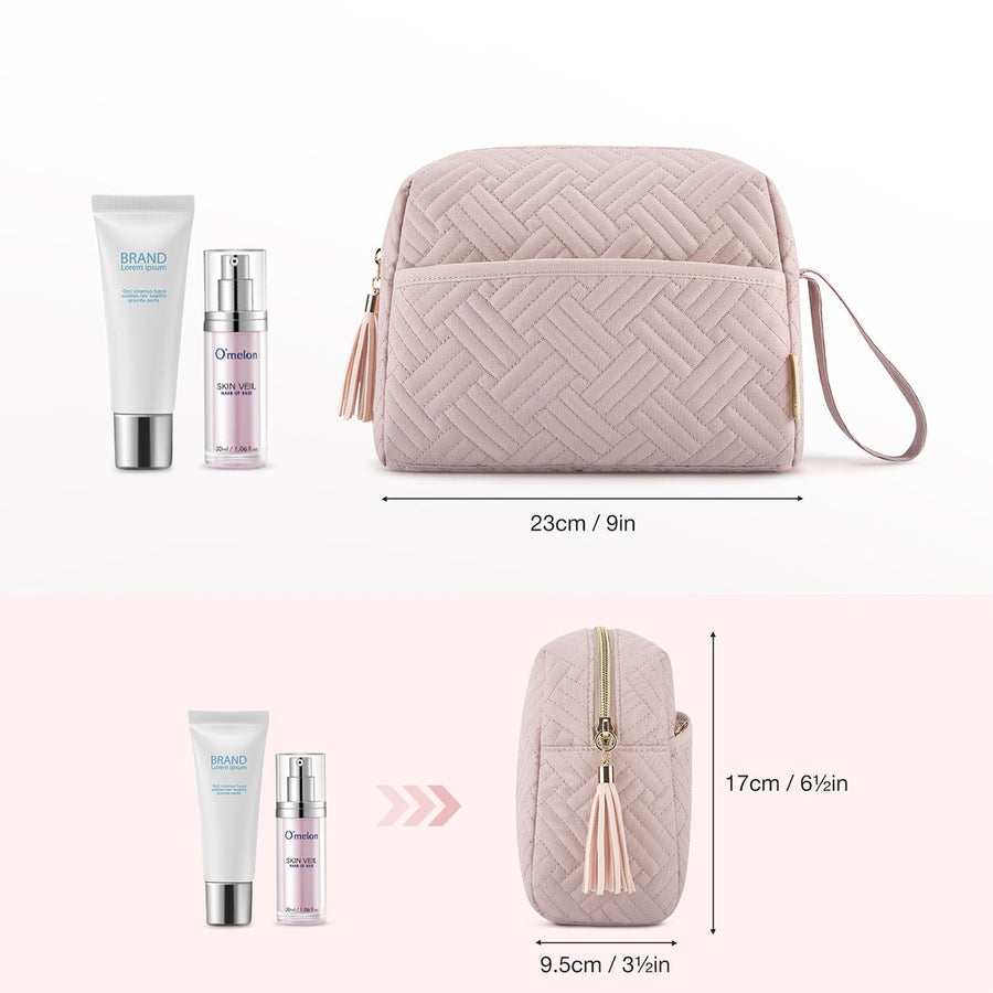 Elegante geräumige Make-up-Tasche 