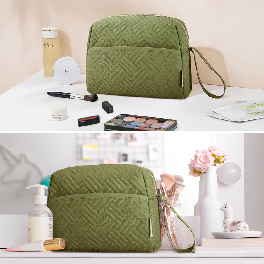 Elegante geräumige Make-up-Tasche 