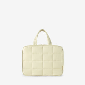 Makeup Bag Organizer with Travel Accessories Essentials - Beige