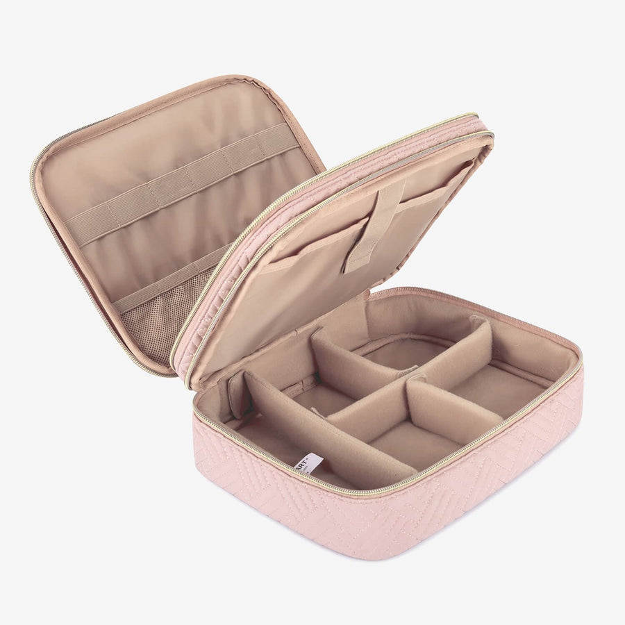 Organisateur électronique Grand sac à câbles à double couche 