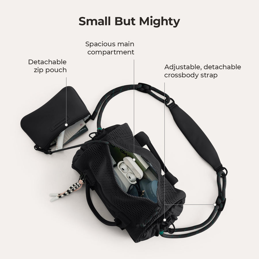REIKI 5,5 l Mesh-Mini-Reisetasche 