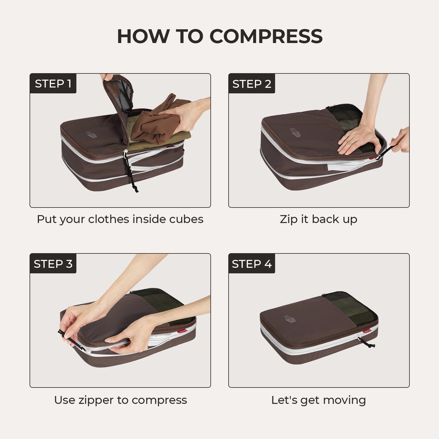 Ultimative Packing Cubes