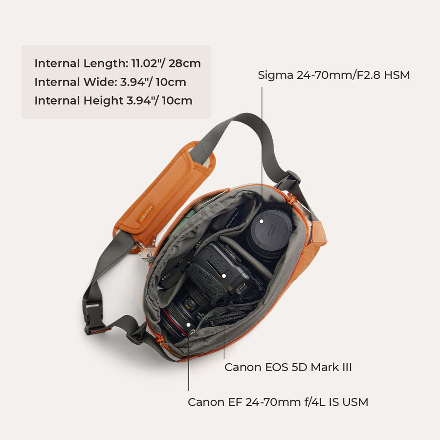 Soar 6L Kamera-Schultertasche mit Stativhalterung 