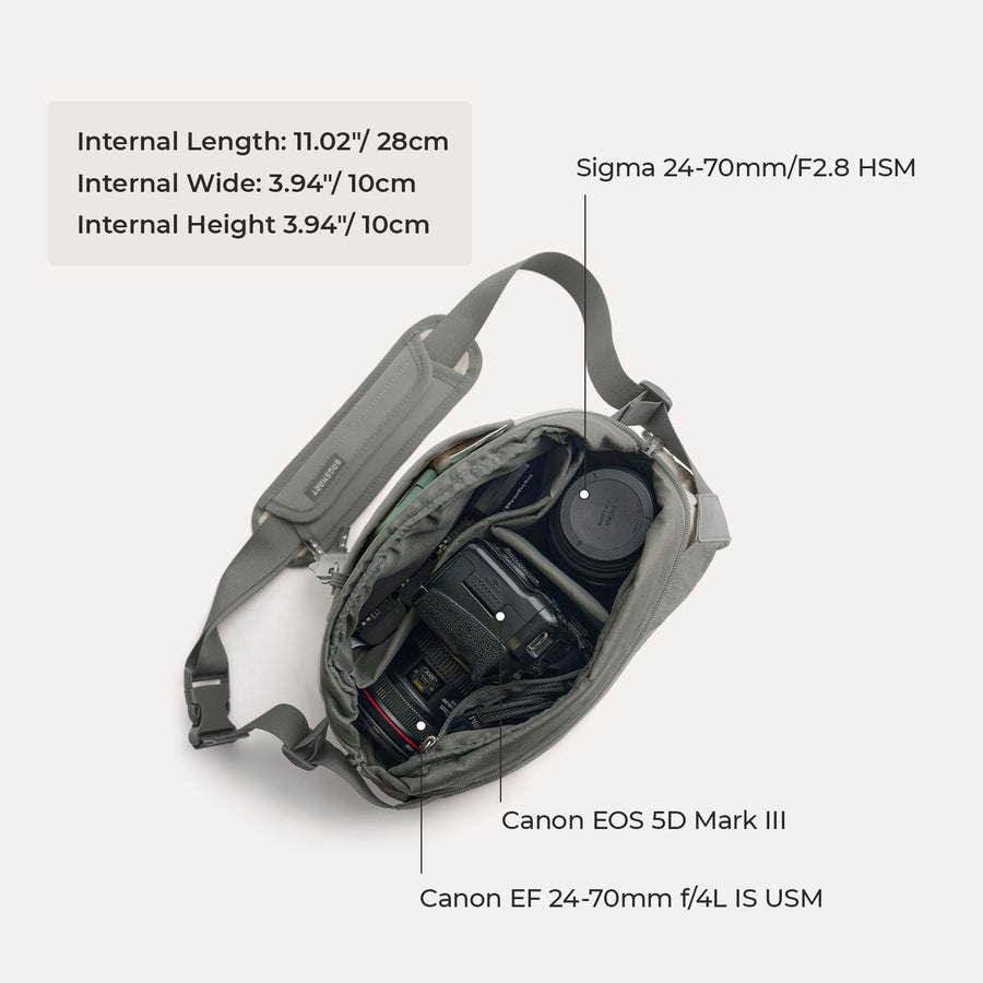 Soar 6L Kamera-Schultertasche mit Stativhalterung 