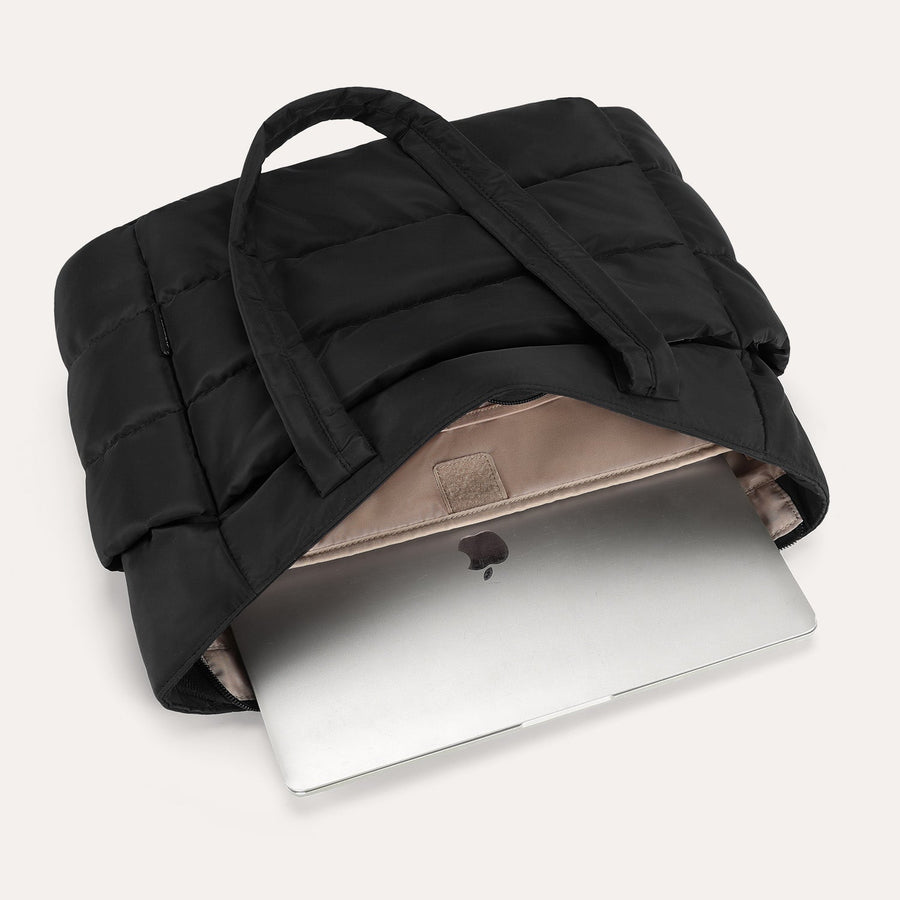 BagSmart 20L Bag Puffy Tote con compartimento para computadora portátil de 15.6 "