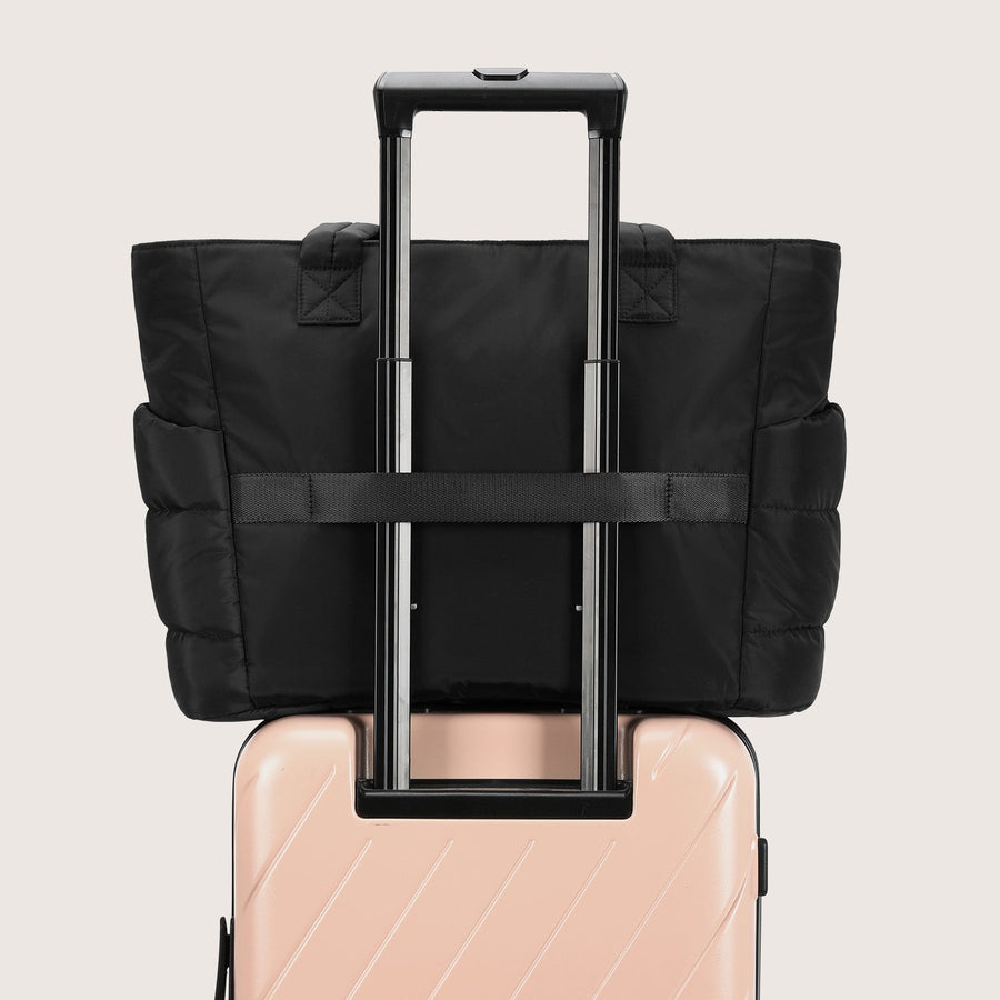 BagSmart 20L Bag Puffy Tote con compartimento para computadora portátil de 15.6 "
