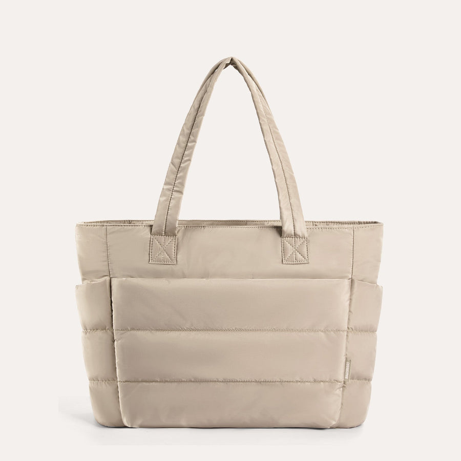 BagSmart 20L Bag Puffy Tote con compartimento para computadora portátil de 15.6 "