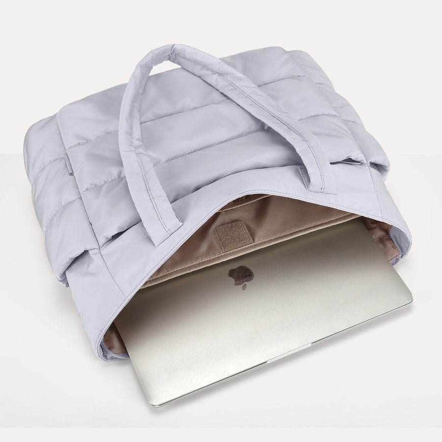 BagSmart 20L Bag Puffy Tote con compartimento para computadora portátil de 15.6 "