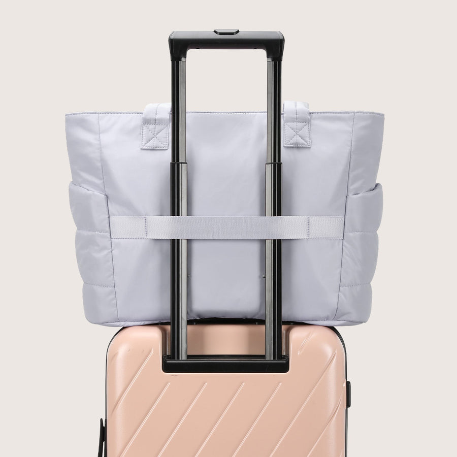 BagSmart 20L Bag Puffy Tote con compartimento para computadora portátil de 15.6 "