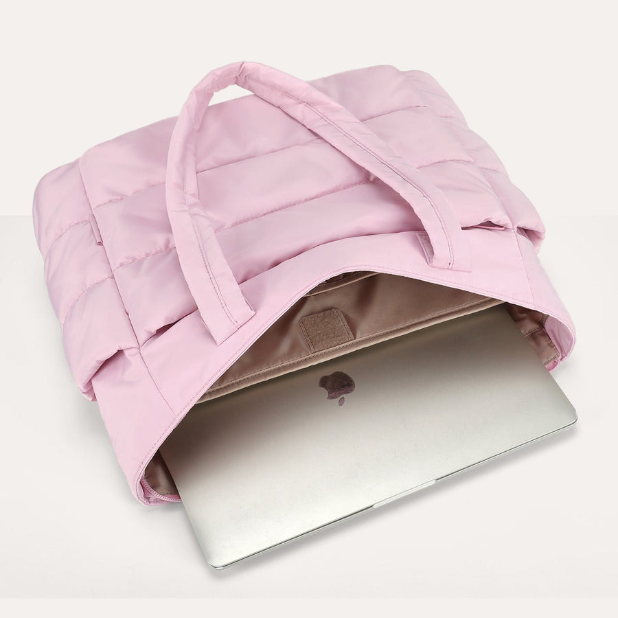 BagSmart 20L Bag Puffy Tote con compartimento para computadora portátil de 15.6 "
