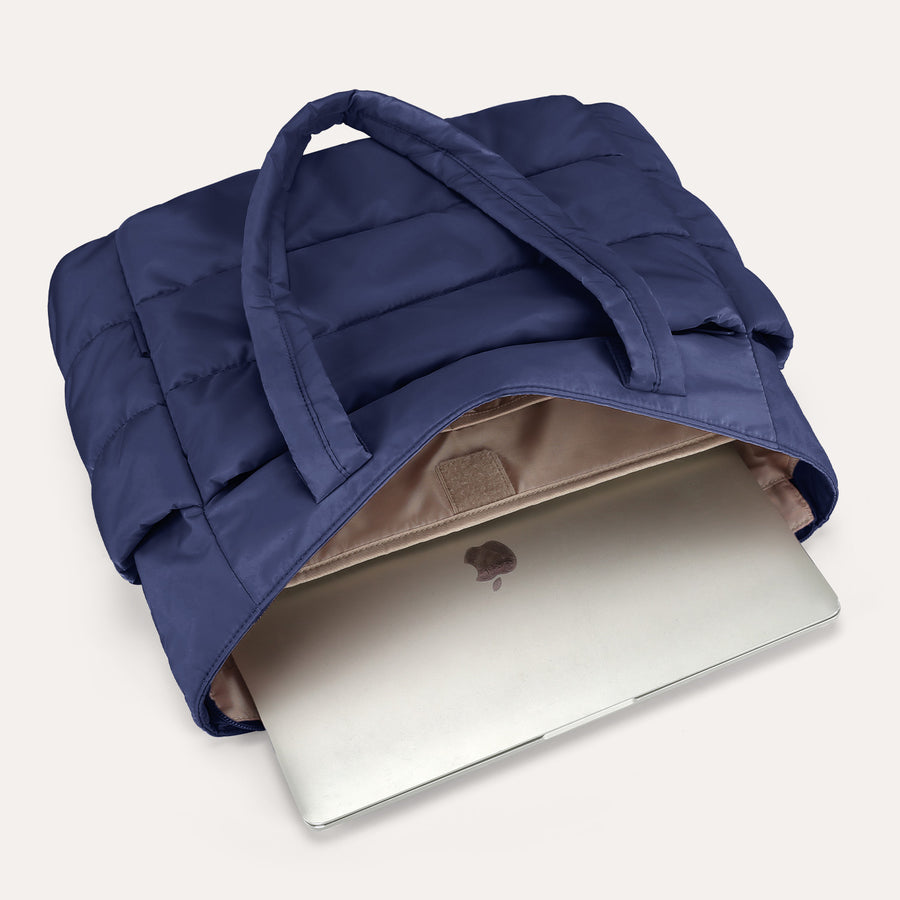 BagSmart 20L Bag Puffy Tote con compartimento para computadora portátil de 15.6 "