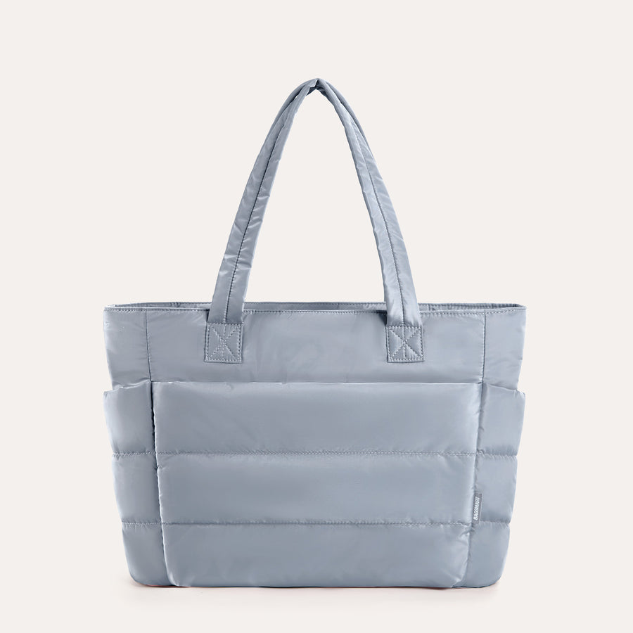 BagSmart 20L Bag Puffy Tote con compartimento para computadora portátil de 15.6 "
