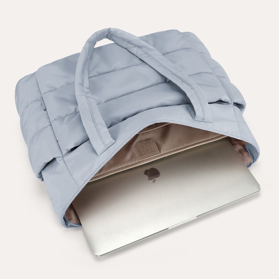 BagSmart 20L Bag Puffy Tote con compartimento para computadora portátil de 15.6 "