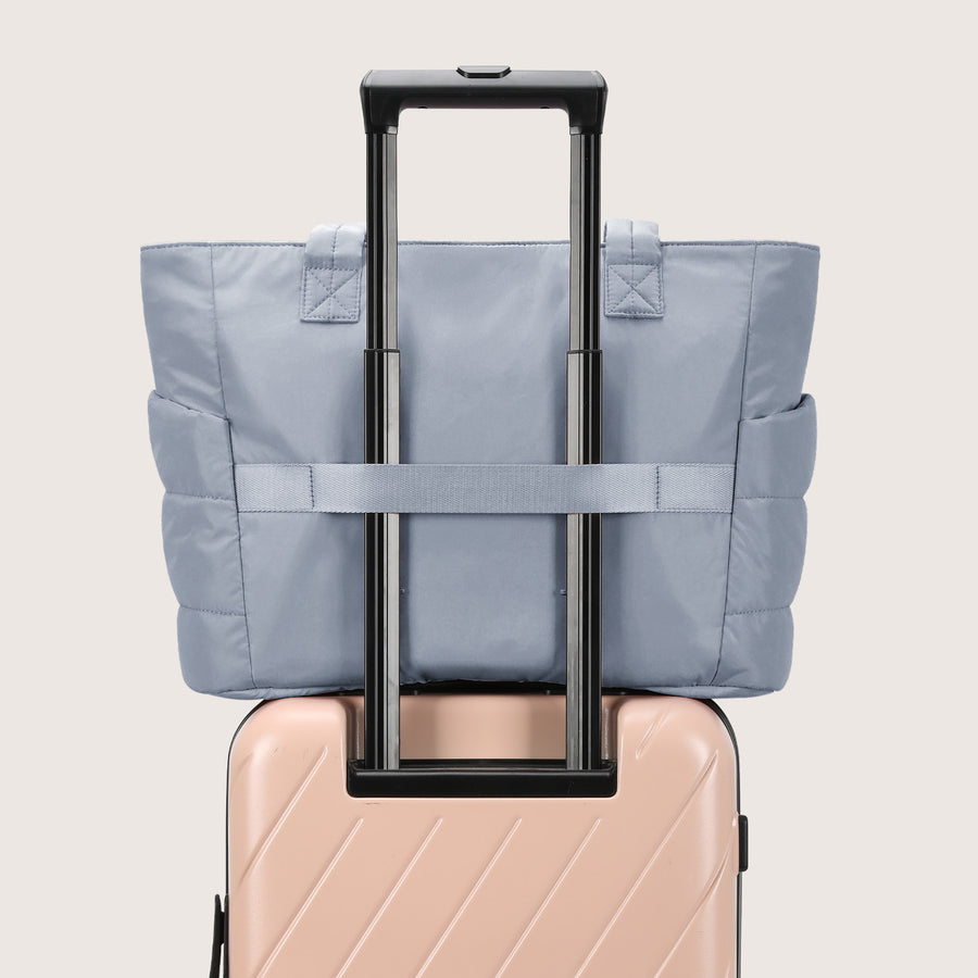 BagSmart 20L Bag Puffy Tote con compartimento para computadora portátil de 15.6 "