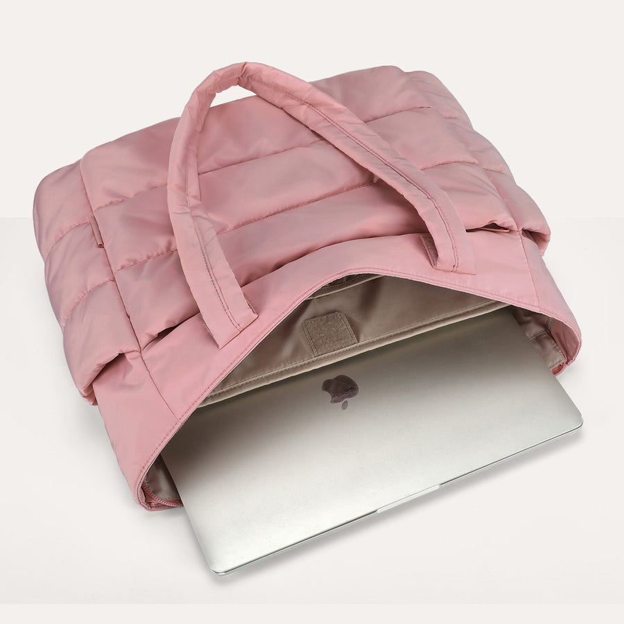 BagSmart 20L Bag Puffy Tote con compartimento para computadora portátil de 15.6 "