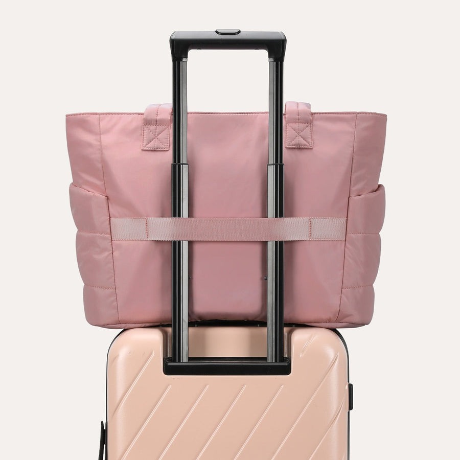 BagSmart 20L Bag Puffy Tote con compartimento para computadora portátil de 15.6 "