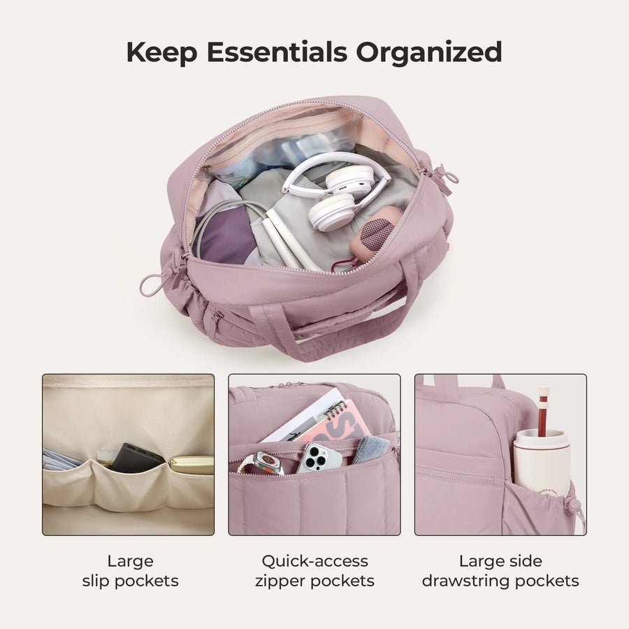 Gepolsterte, wasserabweisende Sport- und Reisetasche