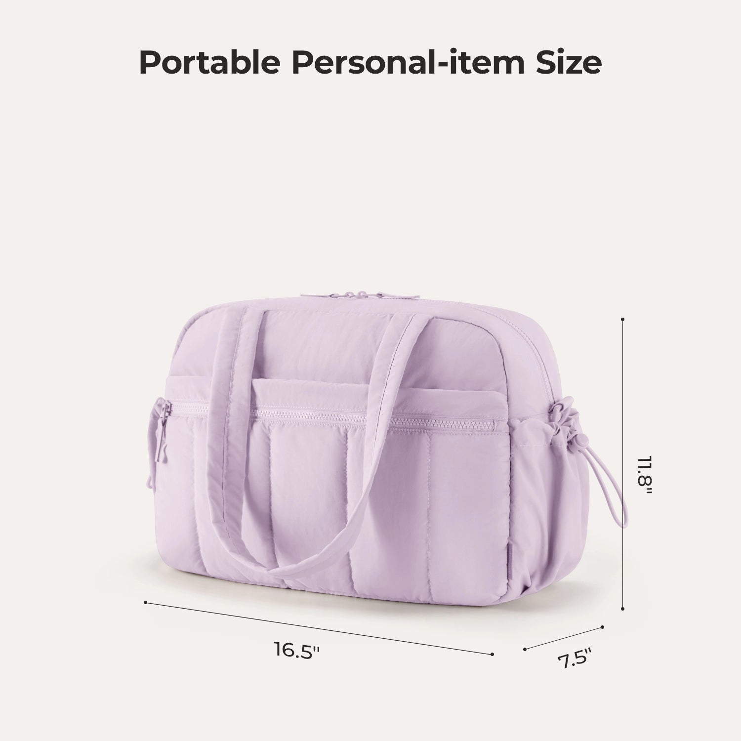 Gepolsterte, wasserabweisende Sport- und Reisetasche