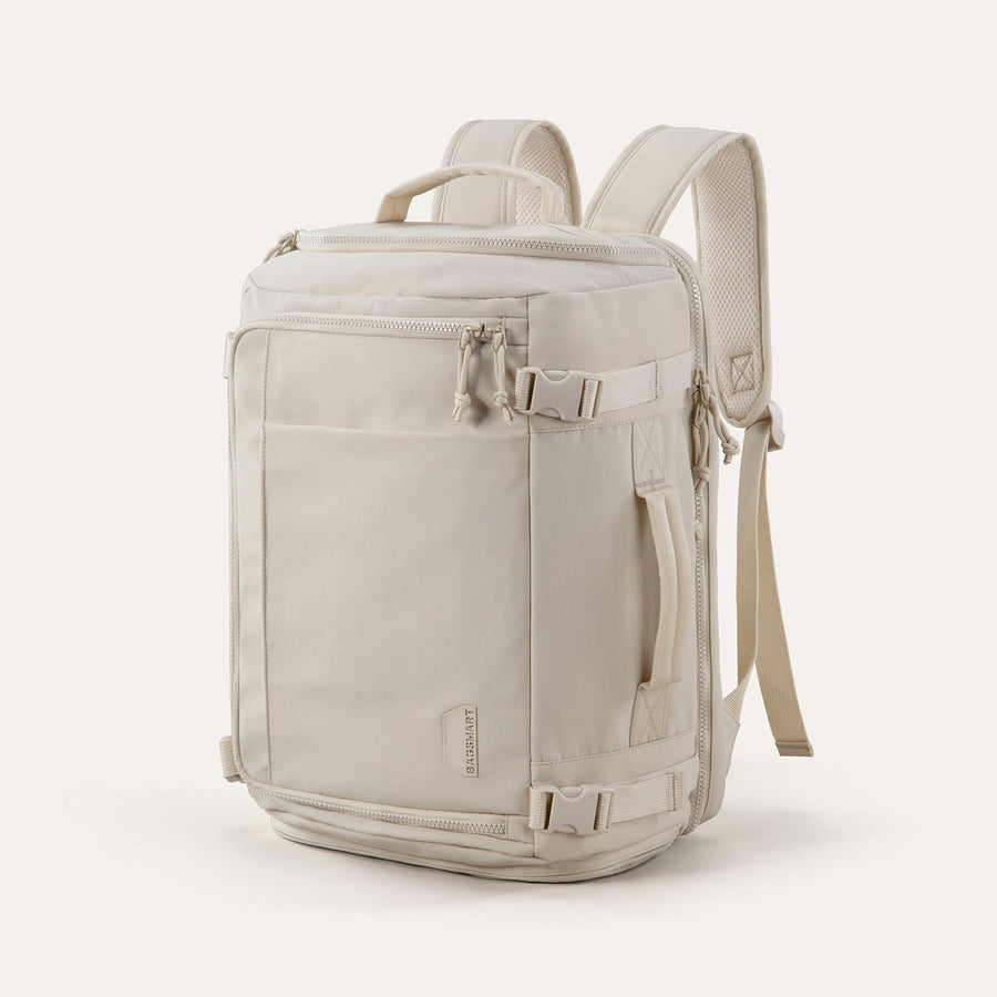 Bagsmart_Blast_Quick_Access_Carry_On_Travel_Backpack_for_women_Beige