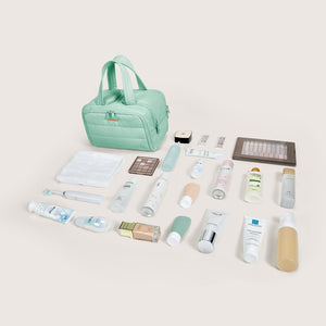 Zora Spacesaver 4-in-1 Puffy Multifunktions-Kulturtasche 