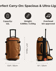 Blast Pro 43L Roller Backpack BAGSMART
