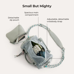 REIKI 5,5 l Mesh-Mini-Reisetasche