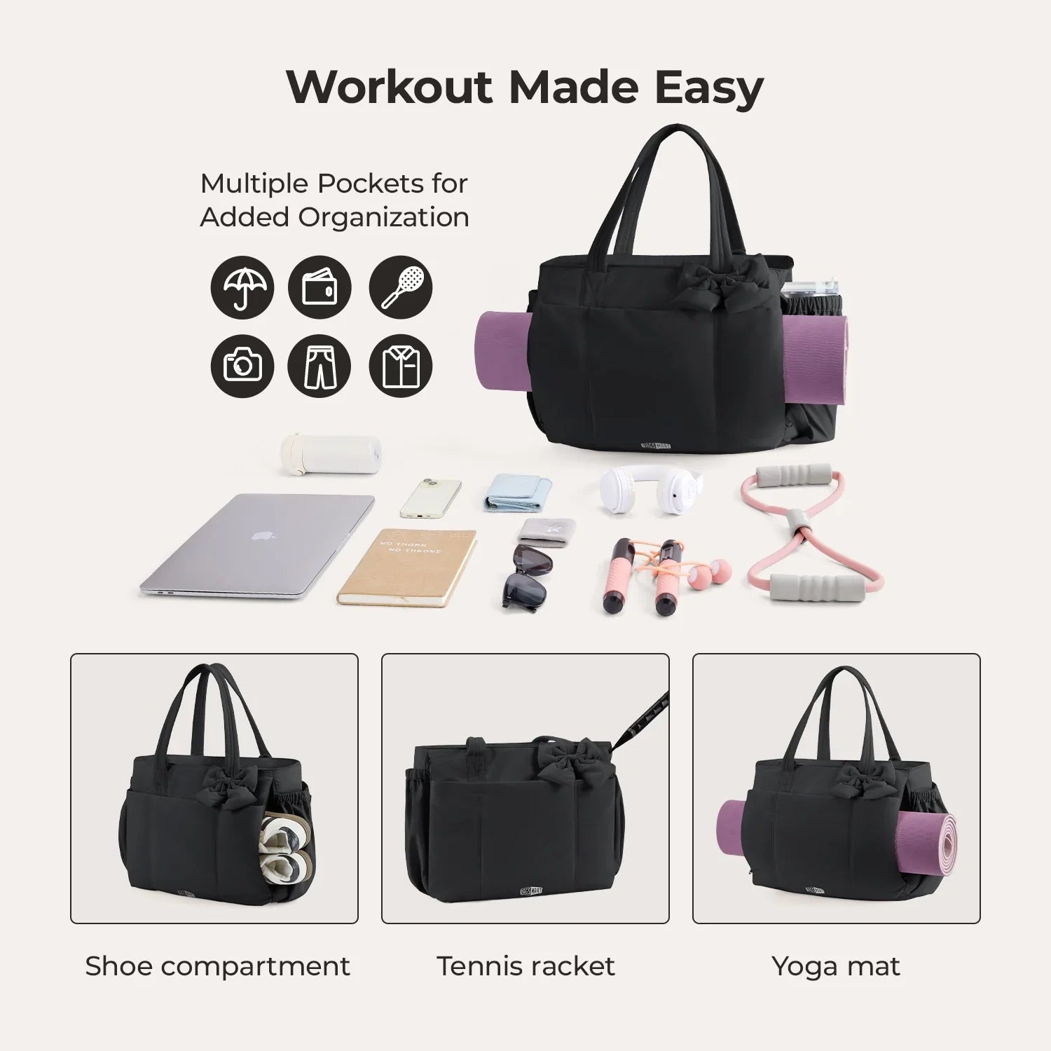 Crush 23L Laptop Tote Tasche