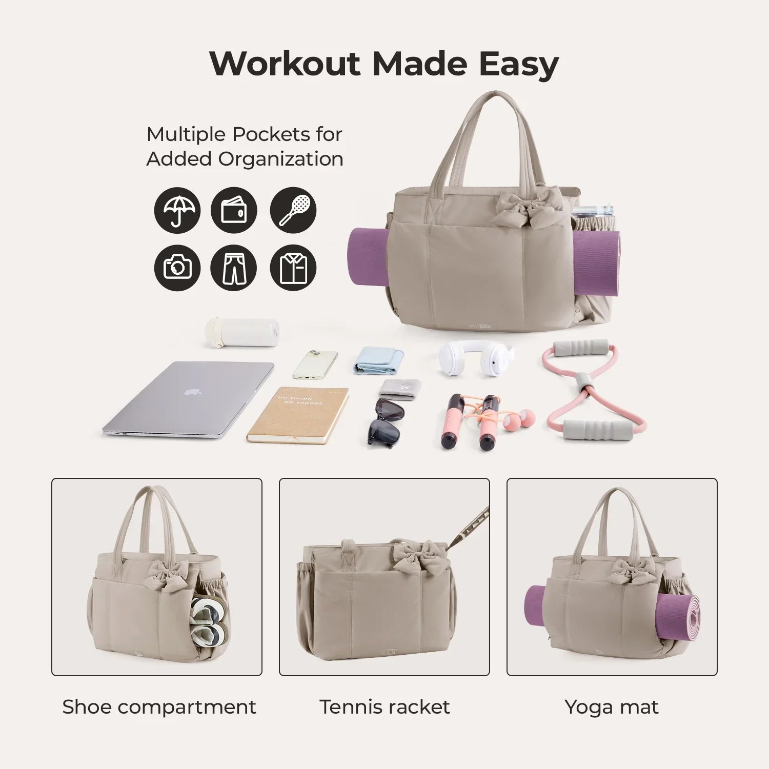 Crush 23L Laptop Tote Tasche
