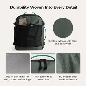 Blast_40L_travel_backpack-in-green-smoke