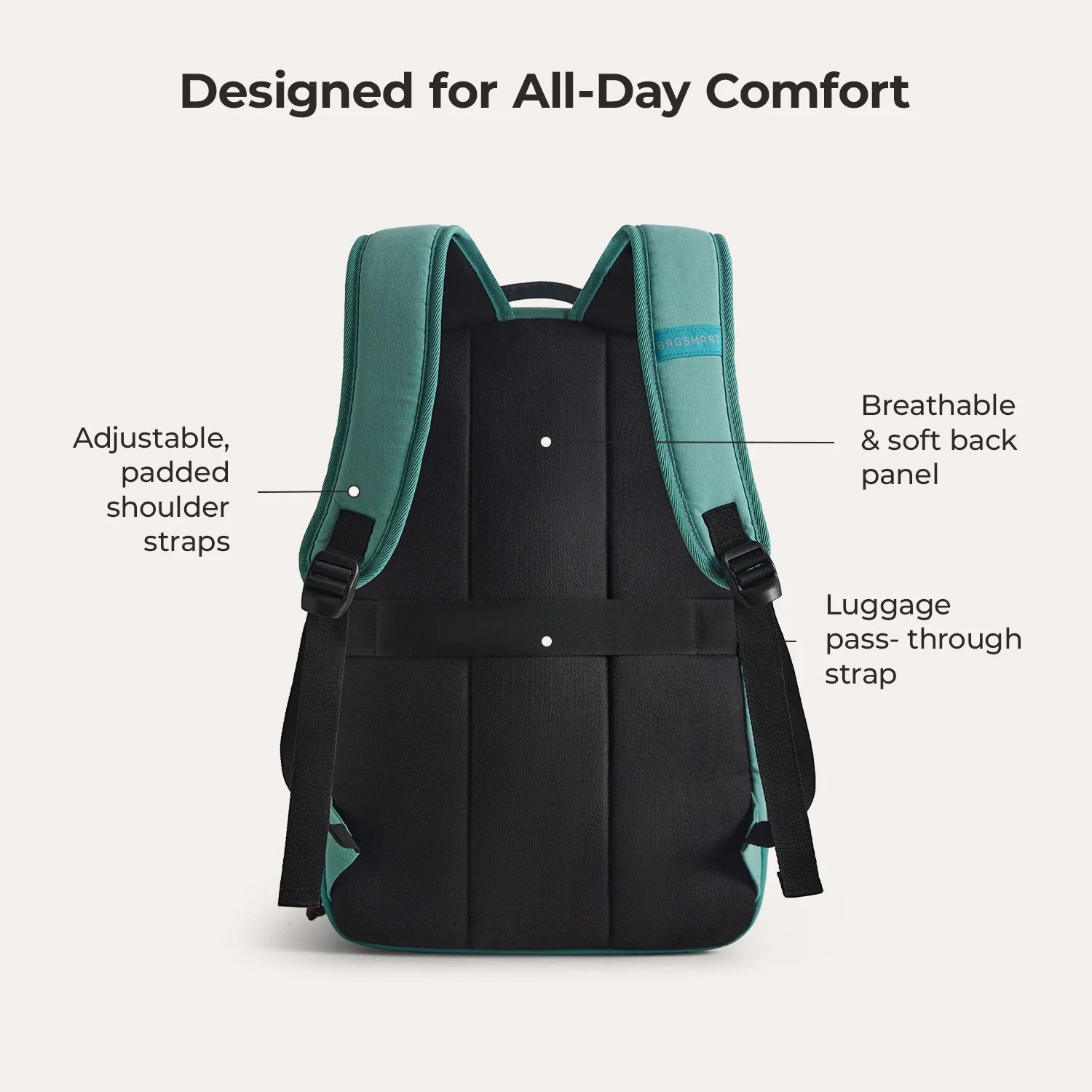 Focus 15,6" Laptop-Rucksack