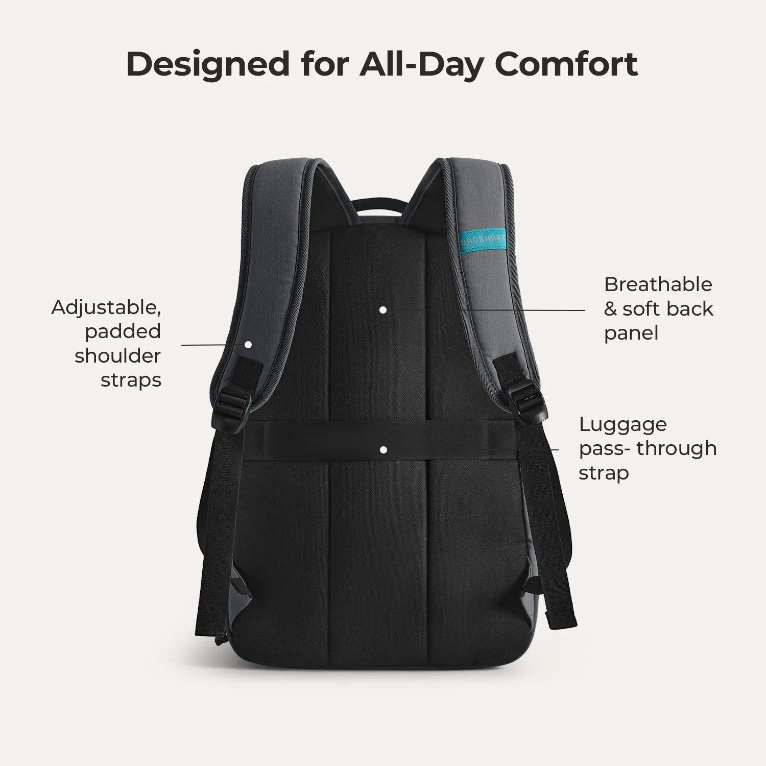 Focus 15,6" Laptop-Rucksack