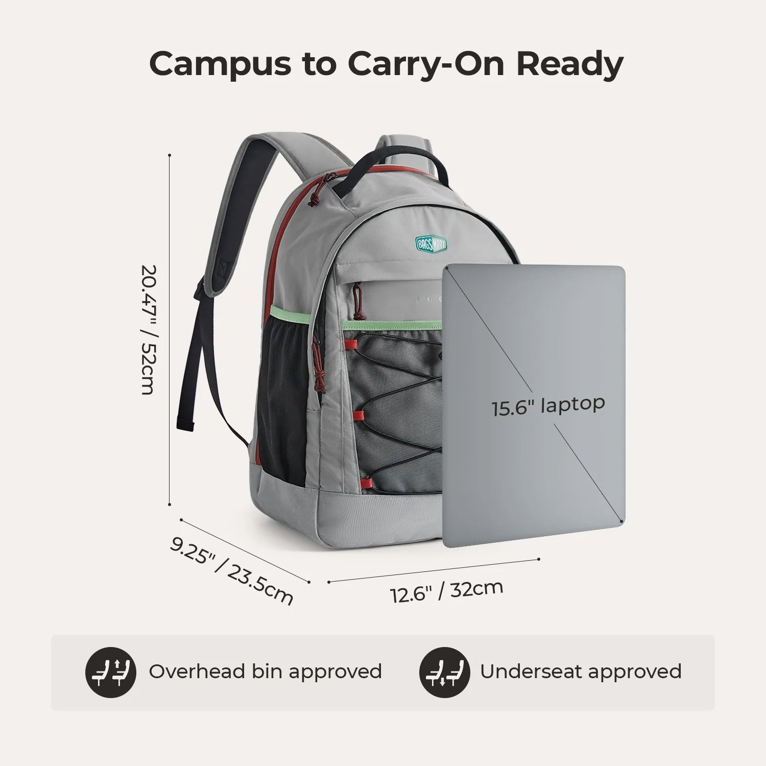 Focus 15,6" Laptop-Rucksack