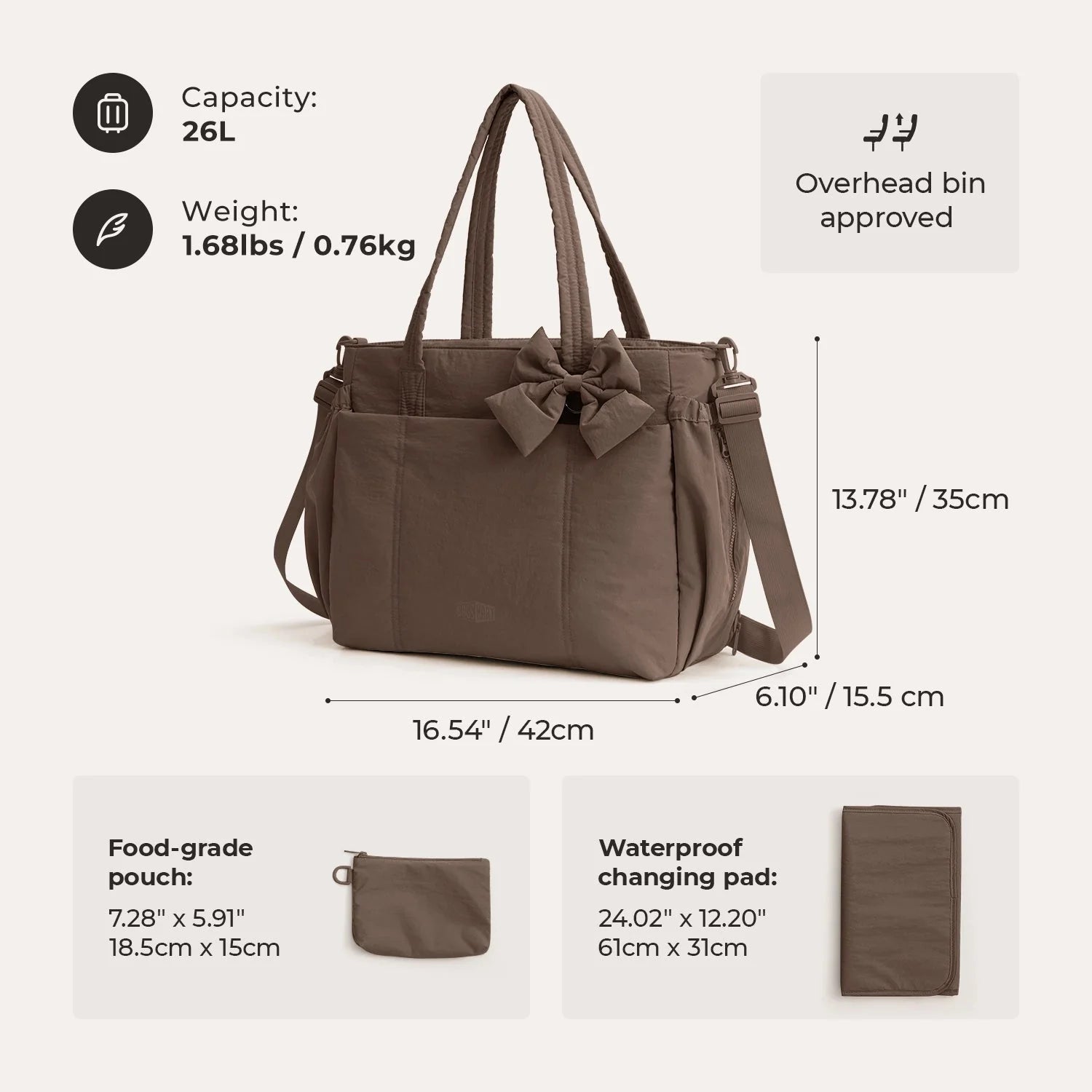 Bloom Everyday Tote BAGSMART